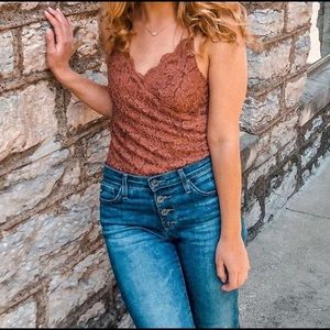 Anthropologie Eri + Ali Lace Cami XS